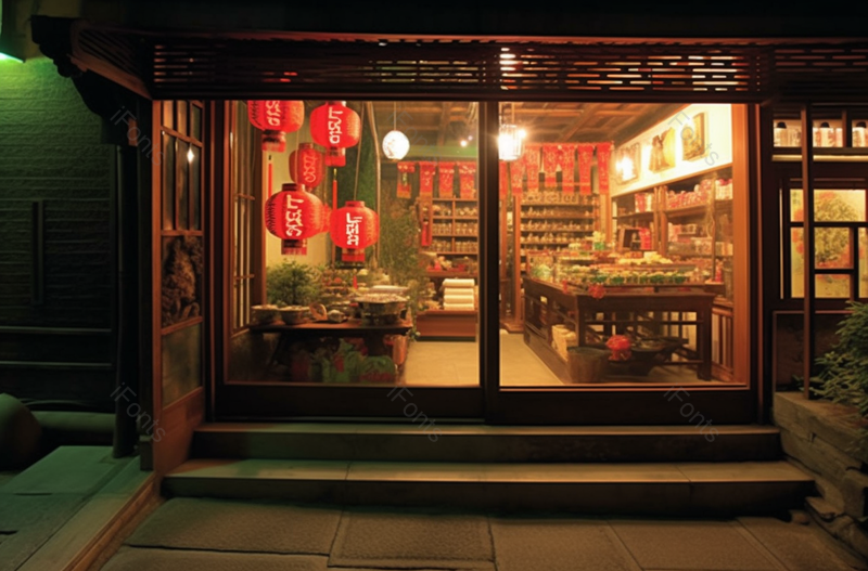 乌镇西栅大街古风工艺店摄影图,高清,摄影图,摄影图片,图片大全,摄影图免费下载